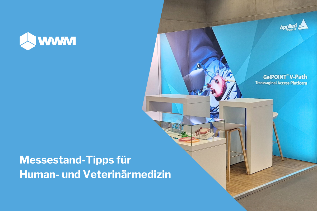 Messestand-Tipps für Human- und Veterinärmedizin