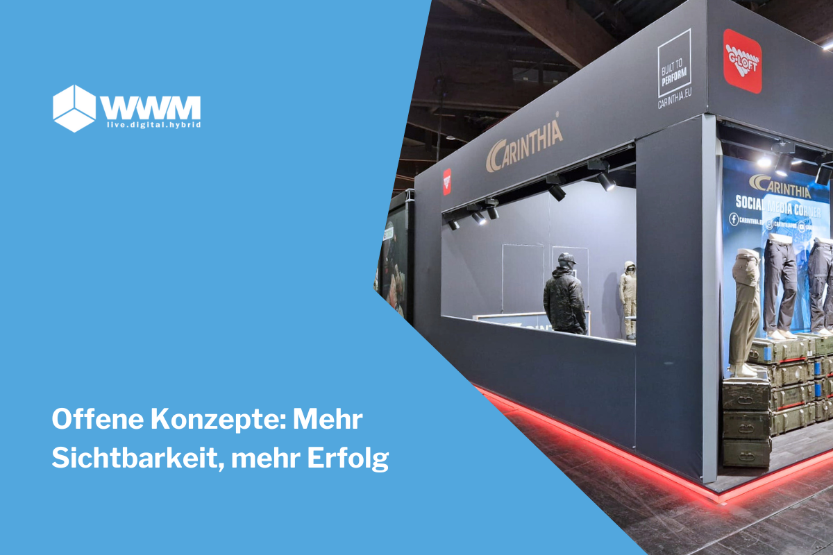 Offene Konzepte: Mehr Sichtbarkeit, mehr Erfolg