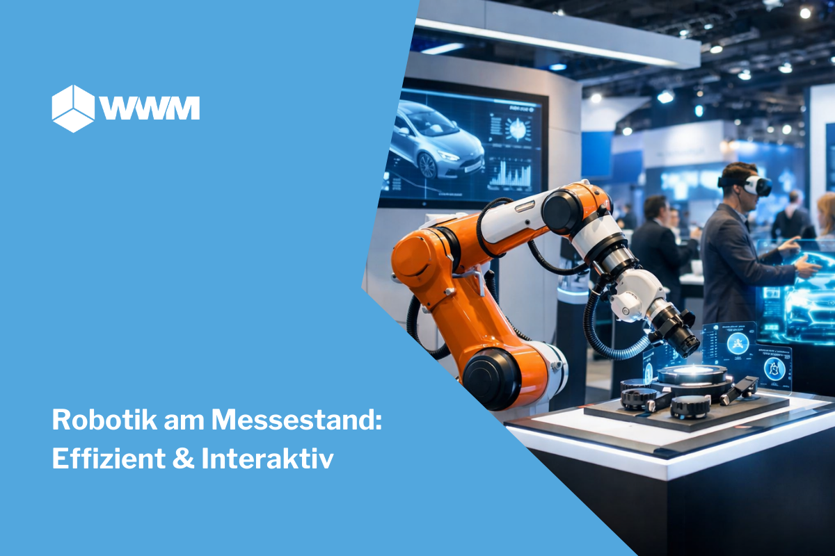 Robotik am Messestand: Effizient & Interaktiv