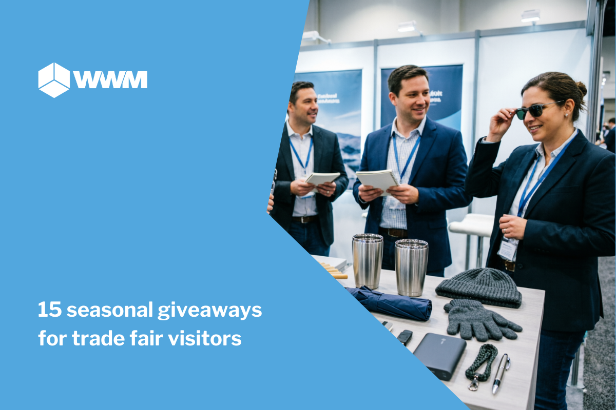 15 seasonal giveaways for trade fair visitors