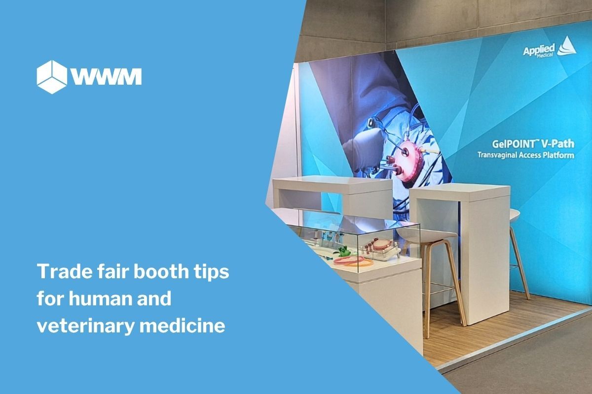 Trade fair stand tips for human and veterinary medicine