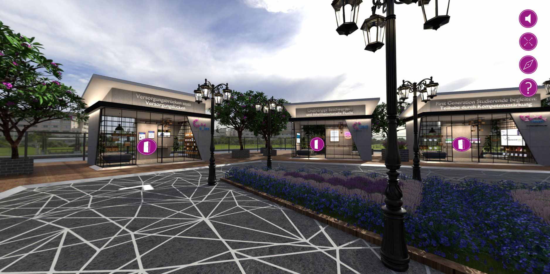 Sustainable trade fair construction
