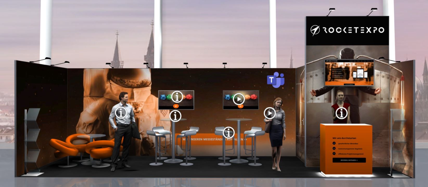2D-Messestand