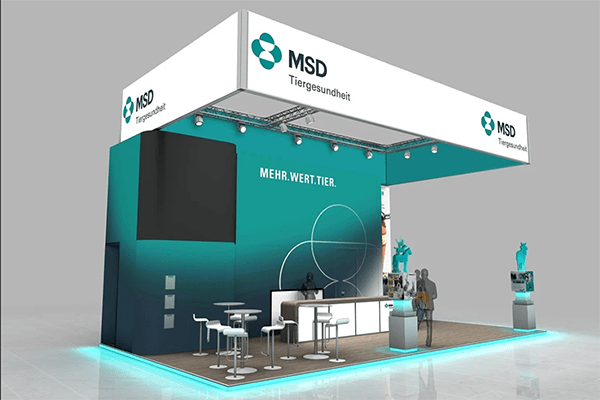 Virtueller Messestand