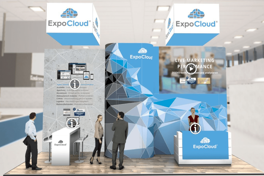 Advantages of widgets in virtual trade fair stands
